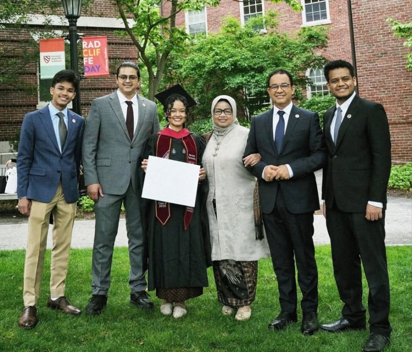 Mutiara Baswedan Lulus dari Harvard, Anies Ungkap Perjuangan Sang Putri